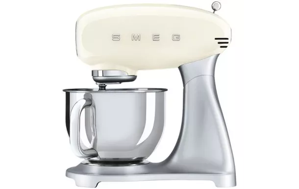 SMEG Robot sur socle 4.8 L Crème Années 50 - SMF02PBEU