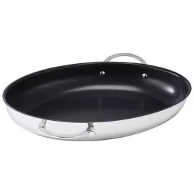 crepieres sauteuses poeles inox revetue tefal BEKA LINE Poêle à poisson ovale 37.5 cm 