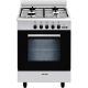 GLEM Cuisinière 4 feux gaz largeur 60 cm GA660CMIX