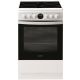 INDESIT cuisinière vitrocéramique 4 zones largeur 50 cm IS5V5CCW/E