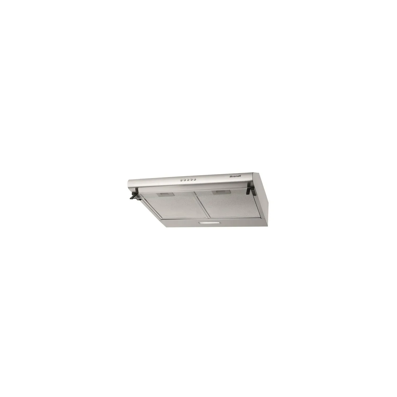 BRANDT Hotte visière 60 cm inox 321m3h BHC9602X