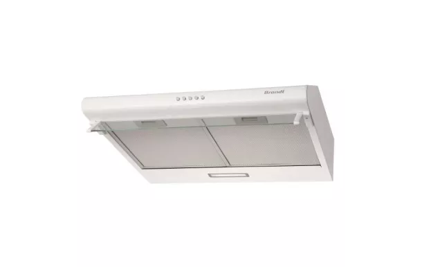 BRANDT Hotte visière 60 cm 321 m3/h BHC9602W