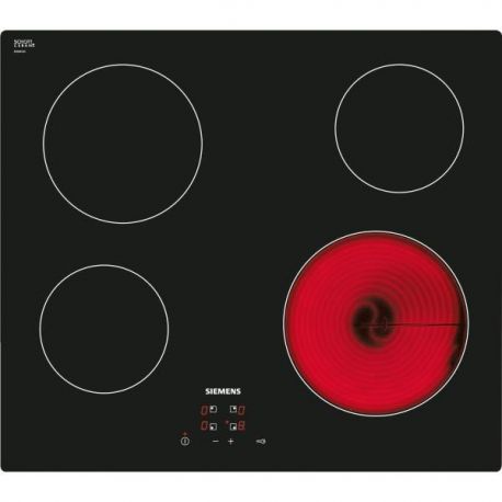 SIEMENS Table vitrocéramique 4 foyers ET611HE17F