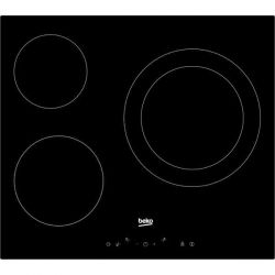 BEKO Table vitrocéramique 3 radiants HIC63402T