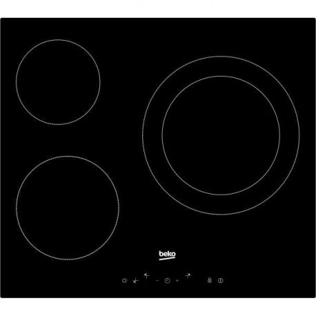 BEKO Table vitrocéramique 3 radiants HIC63402T