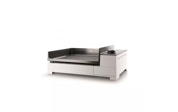 FORGE ADOUR Plancha Gaz Premium 45 Châssis acier blanc
