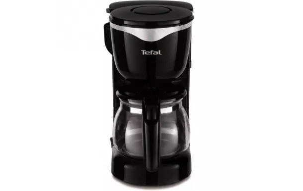 TEFAL Cafetière 6 tasses noir/inox                                