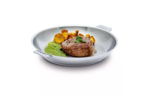  CRISTEL Poêle Mutine 20 cm Inox crepieres sauteuses poeles inox revetue tefal pas cher