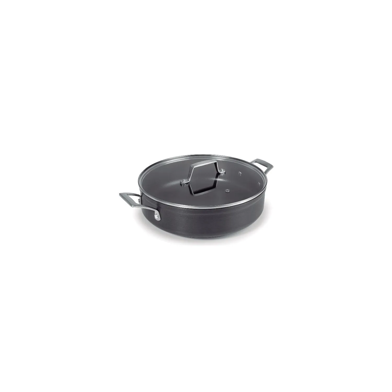 LACOR Sautoir 2 anses 24 cm Anodized