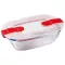 PYREX Plat rectangulaire micro-ondes 17 x 10 cm - Cook & Heat PYREX Plat rectangulaire micro-ondes 17 x 10 cm - Cook & Heat