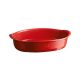 EMILE HENRY Plat ovale 34 x 22 cm rouge Grand Cru Ultime LE FOUR 349052