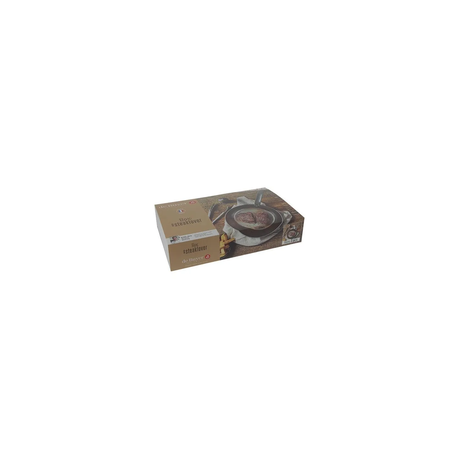 DE BUYER COFFRET BOX STEAK POIVRE