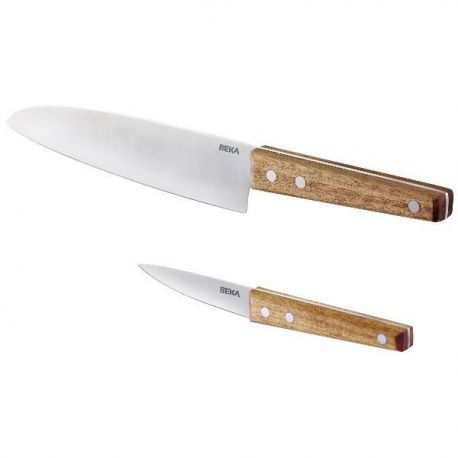 BEKA Set Couteau office 9 cm + Couteau Chef  20 cm - Nomad