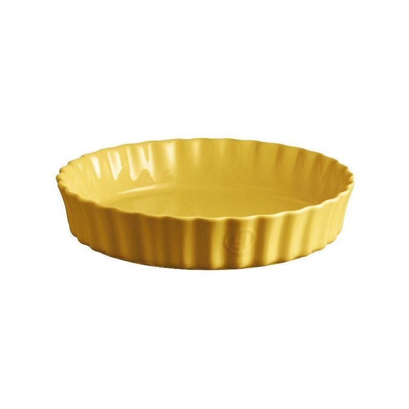 emile henry tourtière haute 28 cm jaune provence douceur la patisserie 906028