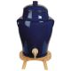 FINDIS EBJ Vinaigrier 4 L Bleu Provence sur tabouret