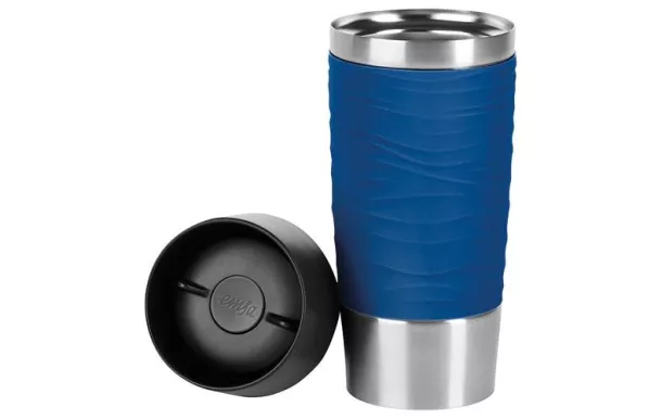 EMSA Mug isotherme 0.36 L Bleu - Travel Mug Waves