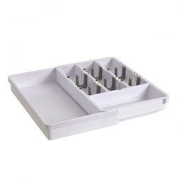 OXO Range couverts tiroir extensible Blanc