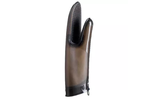 MASTRAD Gant de cuisine silicone & coton Noir Fumé