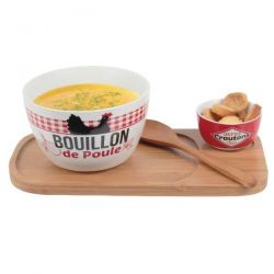 LE STUDIO Coffret soupe - Poule