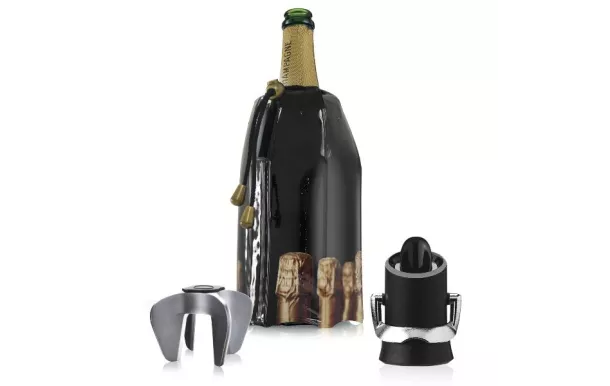 VACUVIN Coffret 3 pièces - Champagne