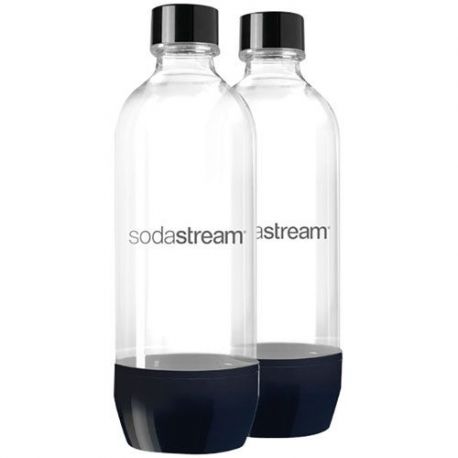 SODASTREAM Lot de 2 Bouteilles à gazéifier 1 L Spécial lave-vaisselle