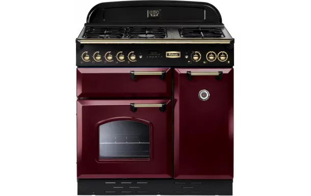 Cuisinière FALCON classic deluxe 90 - Rouge/cuivrée - CDL90DFCY/B-EU