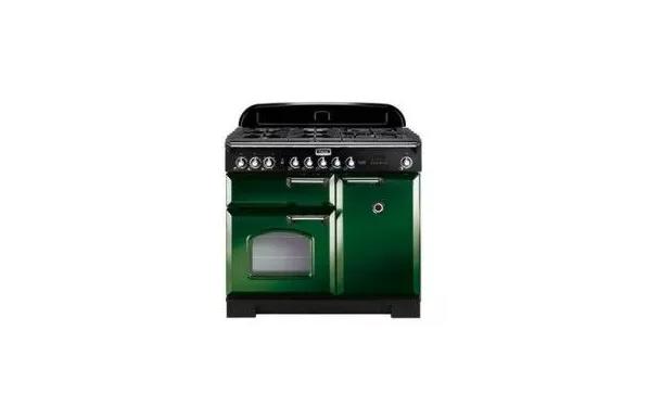 Cuisinière FALCON Classic deluxe 100 vert anglais/chrome - CDL100DFRGC