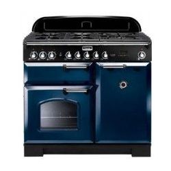 Cuisinière FALCON Classic deluxe 100 bleu roi/chrome - CDL100DFRB/C