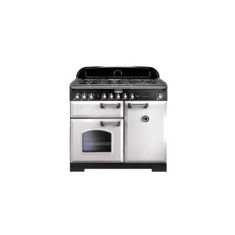 Cuisinière FALCON Classic deluxe 100 blanc/chrome - CDL100DFWH/C