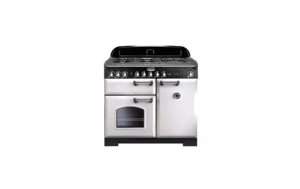 Cuisinière FALCON Classic deluxe 100 blan/chrome - CDL100DFWHC
