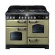 piano de cuisson FALCON classic 110 deluxe vert olive/chrome - CDL110DFOGC.EU