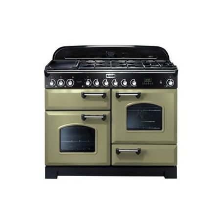 piano de cuisson FALCON classic 110 deluxe vert olive/chrome - CDL110DFOGC.EU