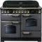 Cuisinière FALCON Classic Deluxe 110 Induction gris ardoise cuivré CDL110EISL/B-EU