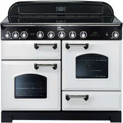 Cuisinière FALCON Classic Deluxe 110 Induction blanc/chrome CDL110EIWH/C-EU