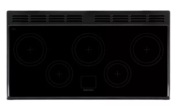Cuisinière FALCON Classic Deluxe 110 Induction blanche/cuivrée CDL110EIWH/B-EU