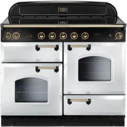 Cuisinière FALCON Classic Deluxe 110 Induction blanc/cuivré CDL110EIWH/B-EU