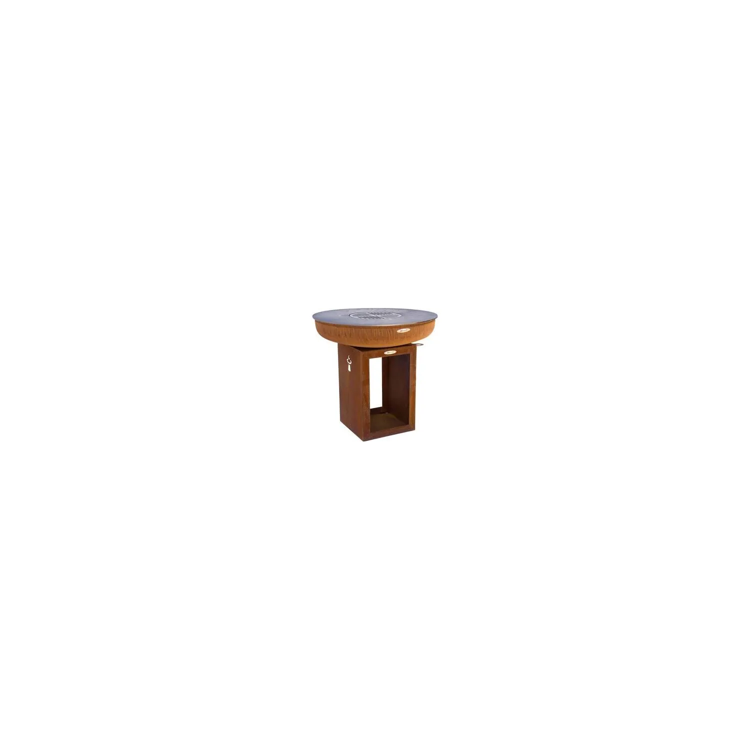 REMUNDI Plancha brasero NERO L105 800702 - vue 3