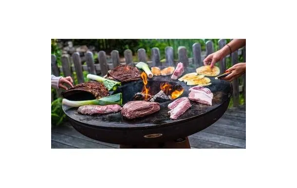 REMUNDI - Plancha brasero NERO L105 - 800702