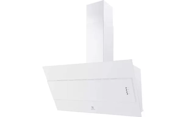 ELECTROLUX Hotte décorative 90 cm 600 m3/h blanc - LFV319W