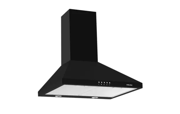 GLEM hotte décorative 60 cm 500m3/h noire - GHP645BK