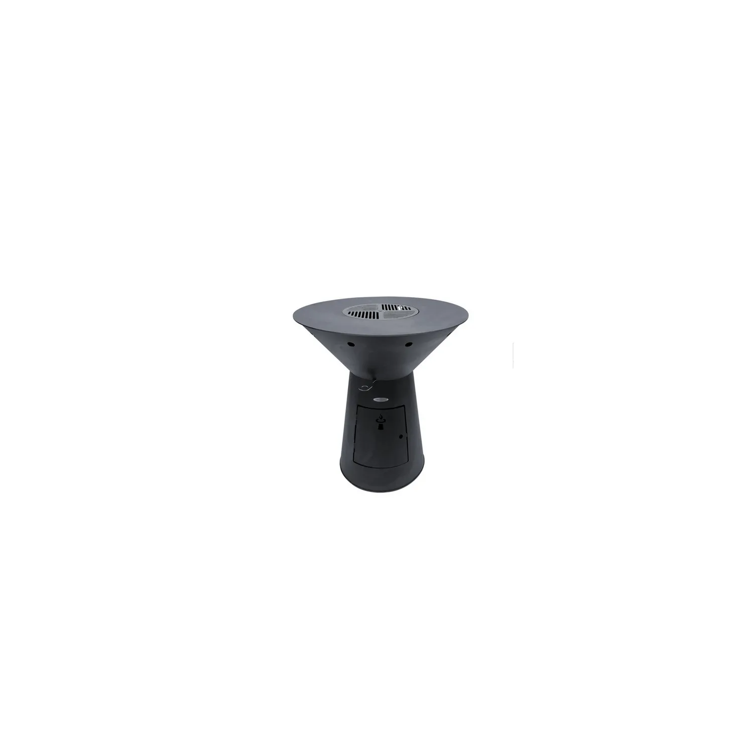 Remundi Barbecue brasero en acier Phoenix Hauteur 99 cm Diam&egrave;tre 99 cm