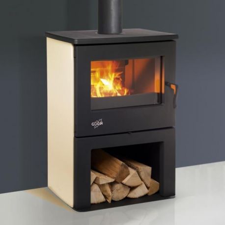 GODIN Poele à bois Chinon 8,5 KW 362113SAHARA