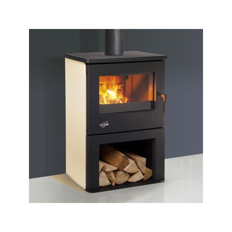 GODIN Poele à bois Chinon 8,5 KW 362113SAHARA