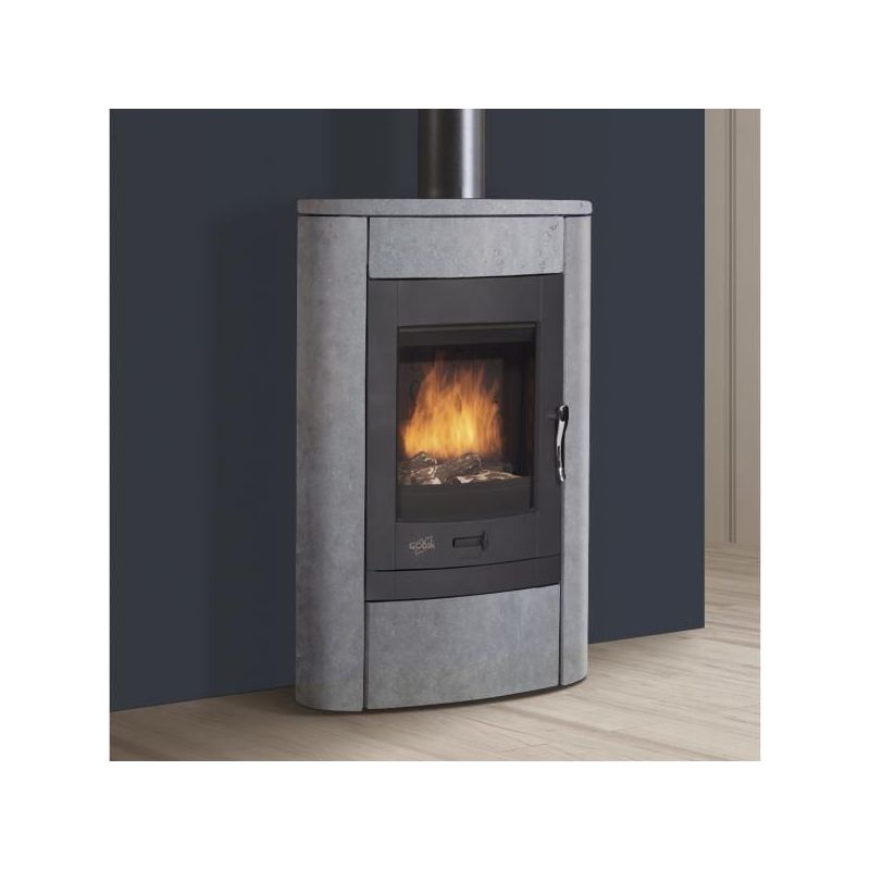 GODIN Poêle à bois Villeteau 9 KW 369130PIERREBLEUE