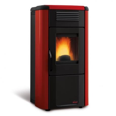 NORDICA EXTRAFLAME Poêle à granulés de bois VIVIANA EVO BORDEAUX