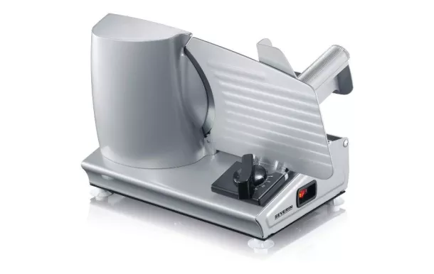 SEVERIN TRANCHEUSE, ARGENT, 180 W, 2 LAMES INOX
