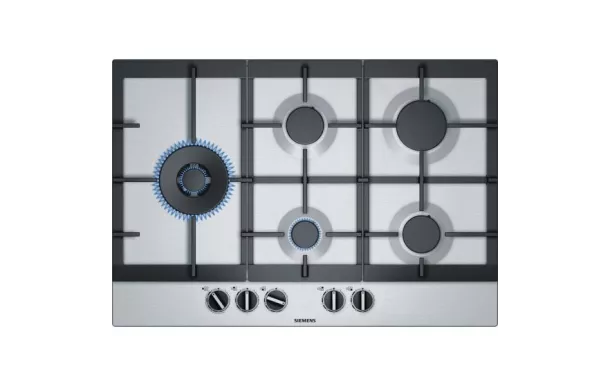 SIEMENS Table de cuisson 75 cm 5 feux gaz - EC7A5SB90