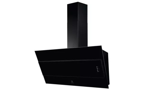 ELECTROLUX Hotte décorative 90 cm 600 m3/h noire - LFV319K