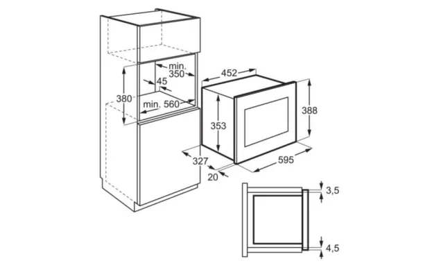 achat micro ondes encastrable ELECTROLUX LMS2203EMX pas cher avis