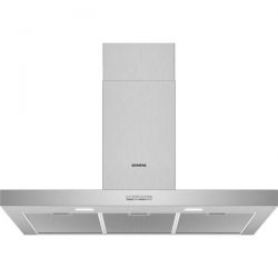 SIEMENS Hotte décorative 90 cm 619 m3/h inox - LC96BBC50